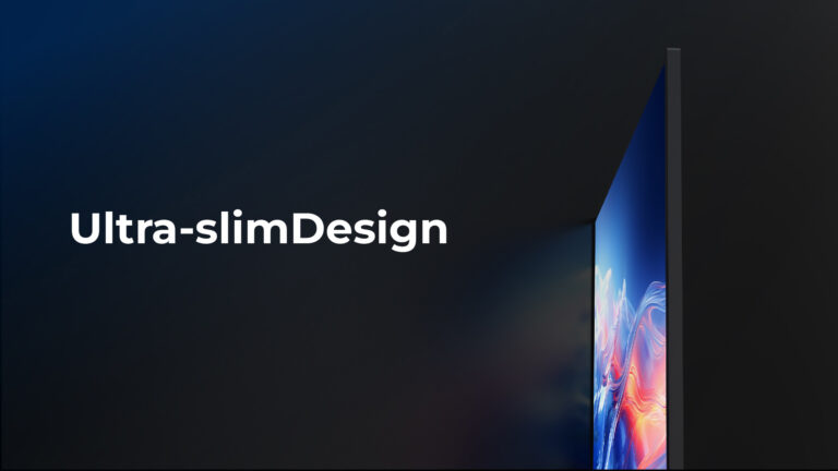 Design ultra-sottile per ottimizzare gli spazi