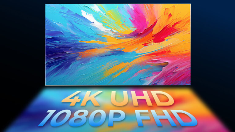 Risoluzione: Full HD (32" / 43" / 49") / 4K (dai 55" in su)