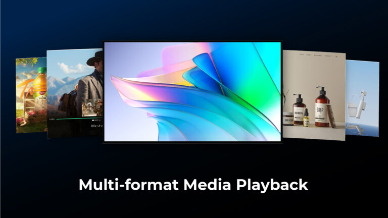 Supporto riproduzione multiformato