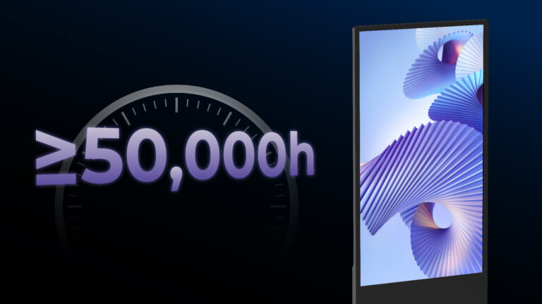 ≥50,000 hours lifespan
