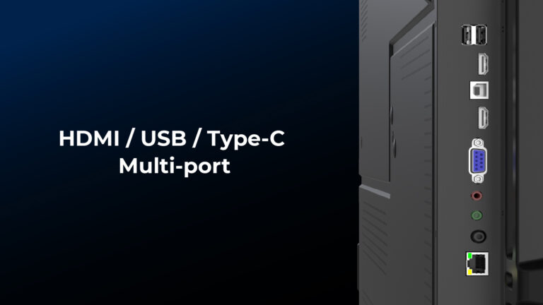 Porte HDMI / USB / Type-C
