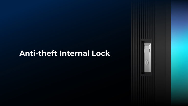Anti-theft internal locking system