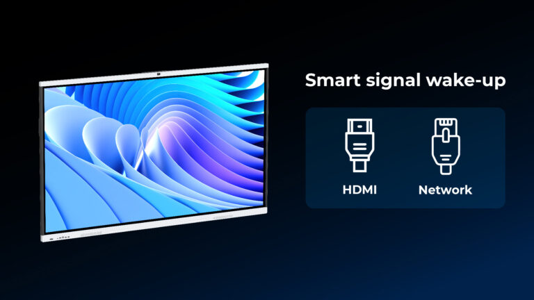 Riattivazione intelligente del segnale tramite HDMI o rete