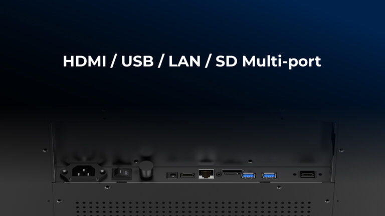 HDMI / USB / LAN / SD