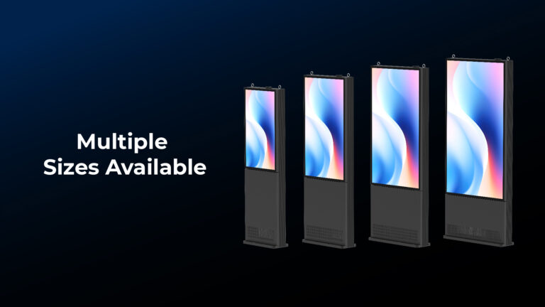 Dimensioni: 32" / 43" / 49" / 55" / 65" / 75"