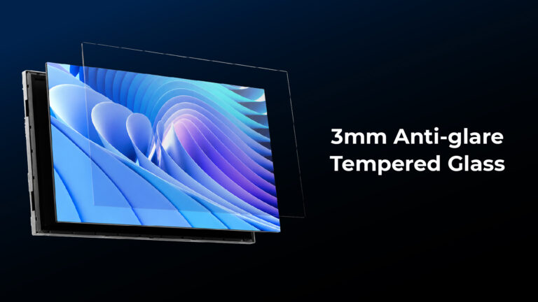 Vetro temperato antiriflesso da 3 mm per una migliore visibilità