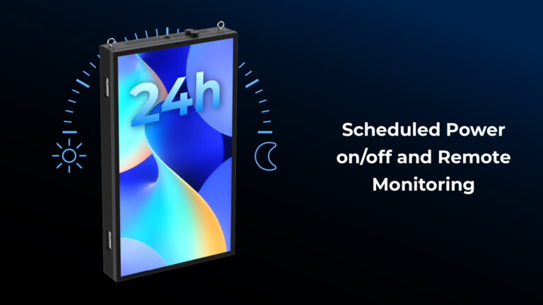 Scheduled power control and remote monitoring